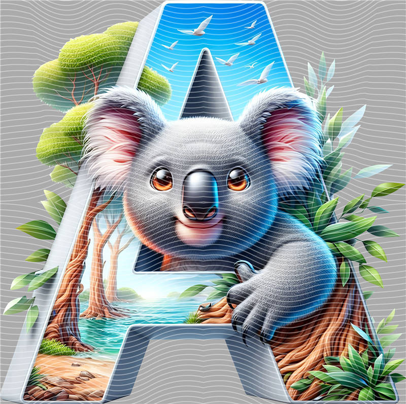 Letters A to Z and Number-AZ 2